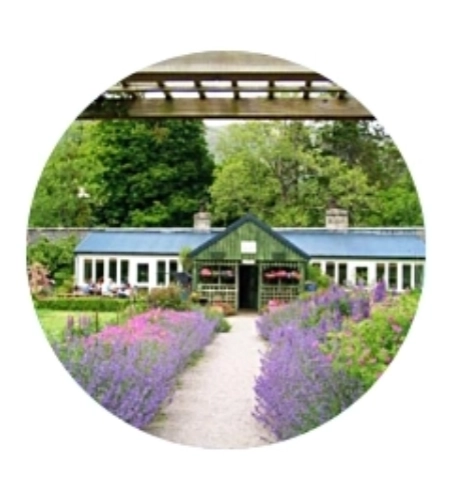the potting shed restaurant in the historic walled garden